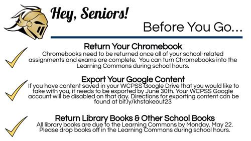 Senior checklist